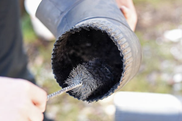 Limpieza tubo de chimenea